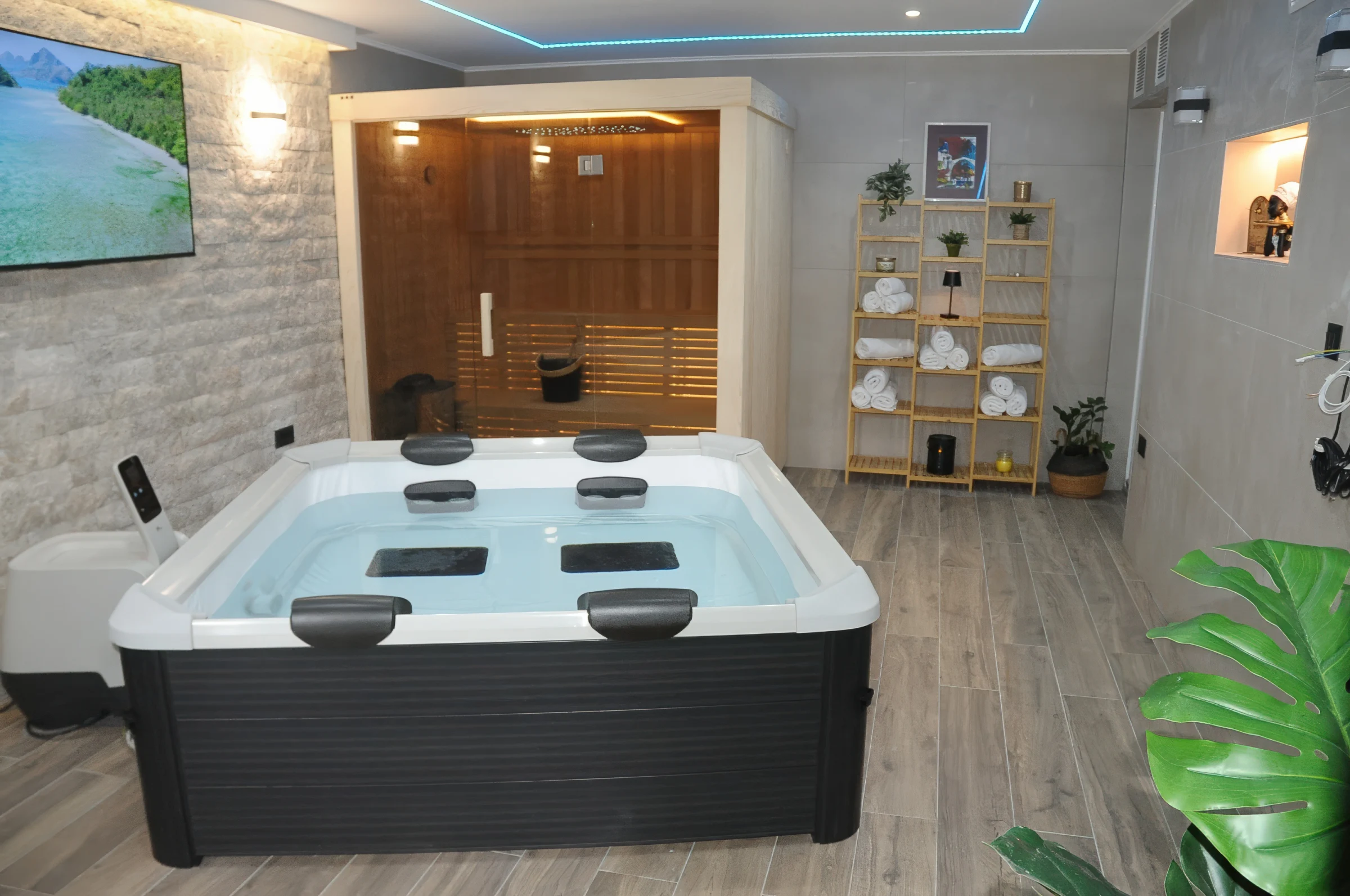 Villa Lapis spa and wellness area