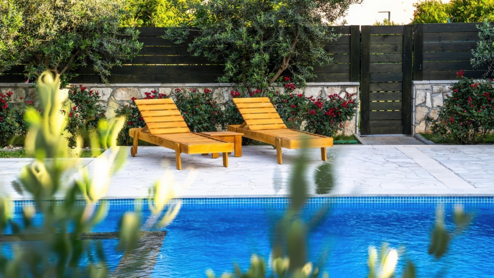 Stone Villa Sunbeds