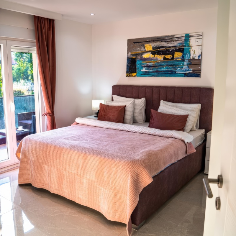 Villa Lapis interior with traditional stone architecture